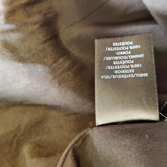 Ann Taylor Black Red Geometric Pleated Embroidered Skirt Knee Length Size 10 - Picture 6 of 10